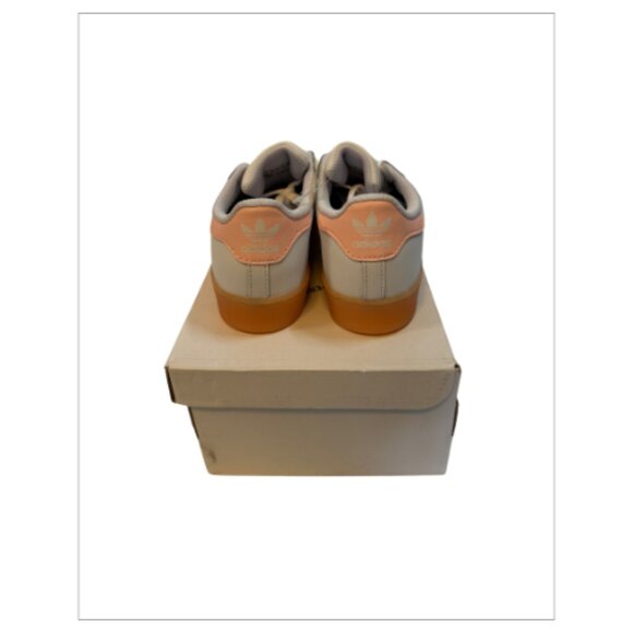 NWT Peach ADIDAS Shell Tip Superstar Shoes Size 13.5 (BB0318) - Picture 4 of 5
